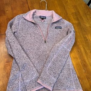 Patagonia 1/4 zip Better sweater in small.
